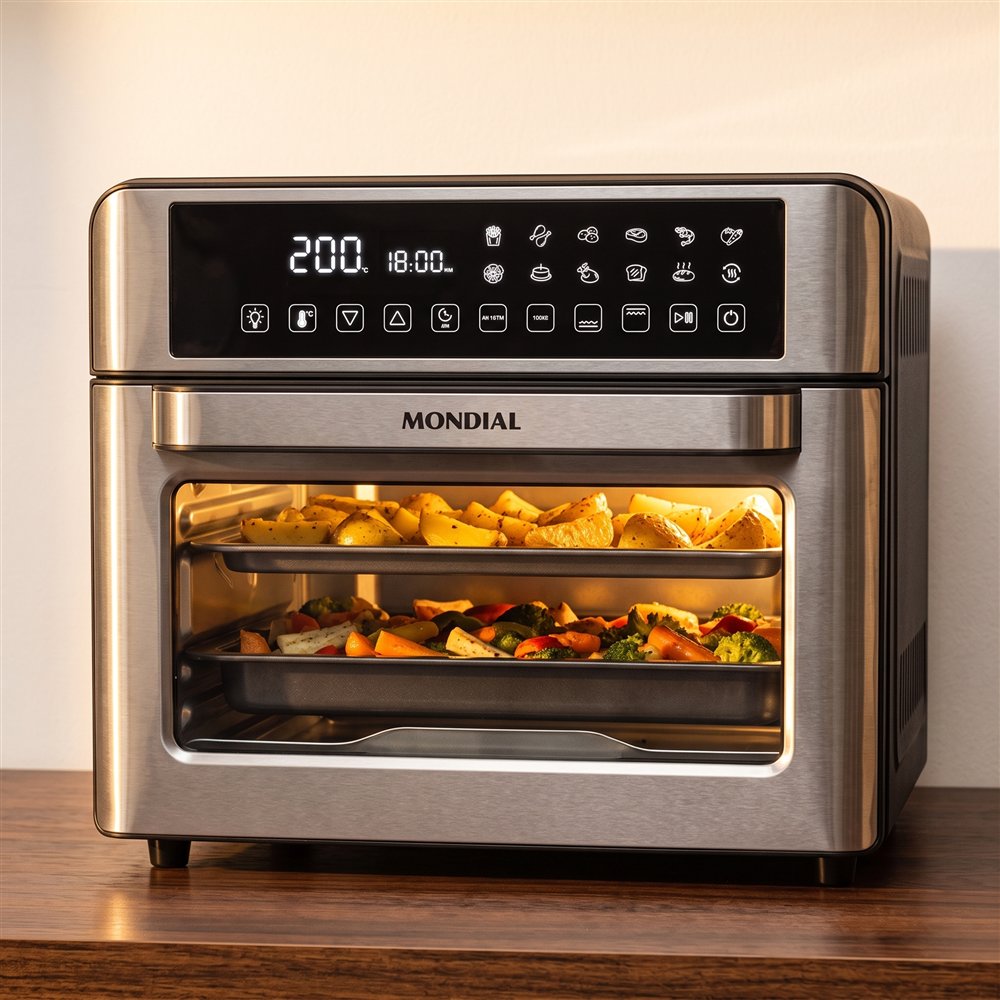 Forno air fryer de 25 litros