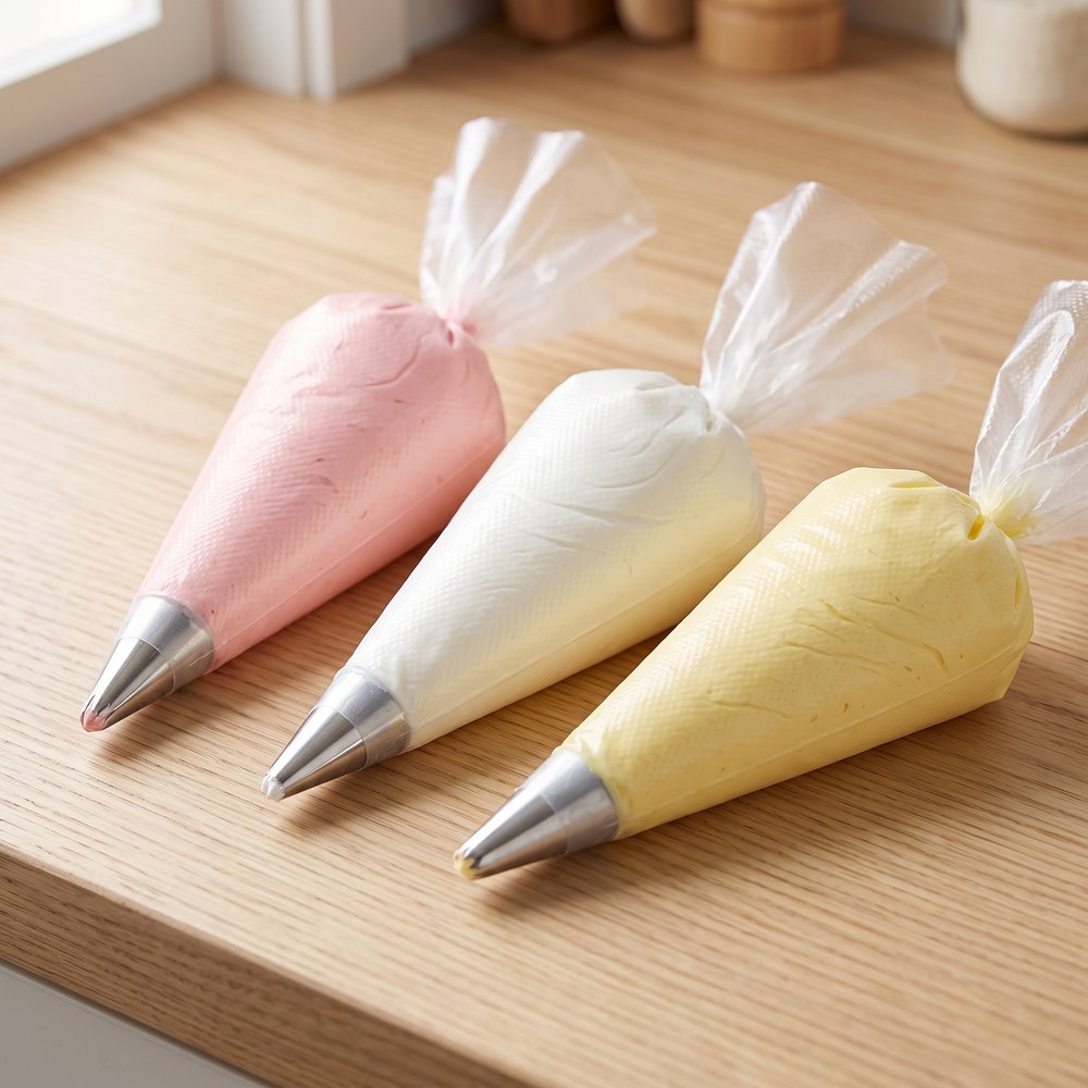 Sacos de confeitar descartáveis, 100 unidades